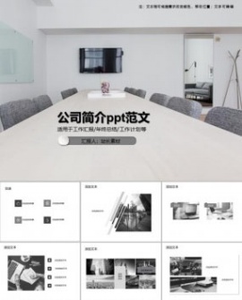 公司简介ppt范文