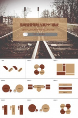 品牌运营策划方案PPT模板