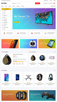 手机数码产品购物网站模板