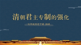 初中历史《清朝君主专制的强化》PPT课件