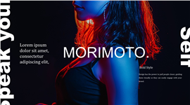 创意品牌时尚潮流活动发布会ppt模板