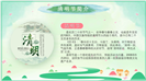 清新国风春日清明节气民俗文化介绍ppt模板