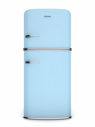 淡蓝色冰箱图片