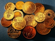 欧元硬币图片