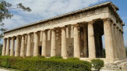 希腊雅典帕特农神庙图片