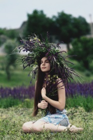 森女系女生图片