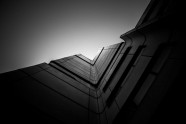 现代建筑黑白图片