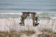 海边婚礼场地布置图片