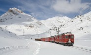雪域火车图片