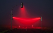 红色交通信号灯图片