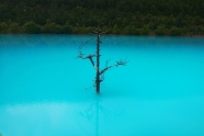 丽江蓝月谷风景图片