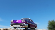 雪佛兰紫色汽车模型图片