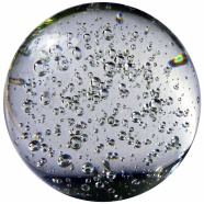 泡泡玻璃水晶球图片