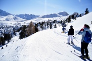 冬天滑雪运动图片