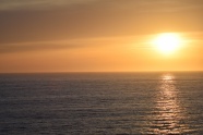 加利福尼亚海上日落图片