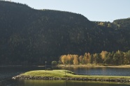 自然山水湖泊风景图片
