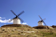 西班牙风车图片