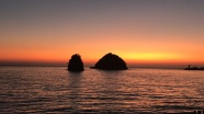 海上日落景色摄影图片