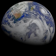 太空航拍地球图片