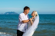 蔚蓝海岸婚纱写真摄影
