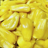 黄色榴莲果肉图片