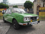 复古美式绿色汽车图片