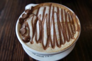 巧克力热咖啡图片