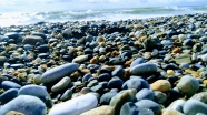 海岸鹅卵石图片