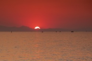 土耳其海上日落图片