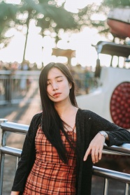 清纯素颜女生图片