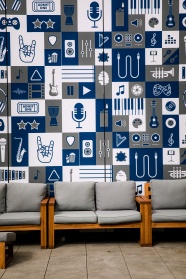 现代简易客厅沙发图片