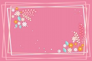 扁平化粉色背景图片