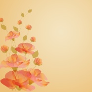 日系花卉背景图片