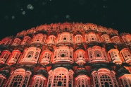 印度风之宫殿夜景图片
