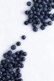 新鲜蓝莓背景图片