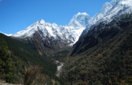 珠峰雪山图片