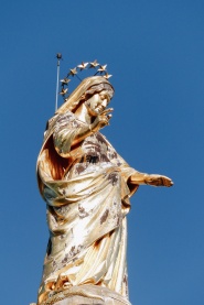 圣母玛利亚金像图片