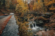 秋天山野风景图片