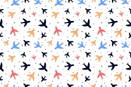 小飞机图案背景图片