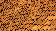 屋顶陶瓷瓦片图片