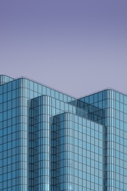 现代玻璃商务大楼图片