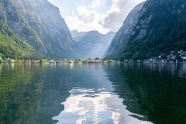 奥地利自然湖泊风景图片
