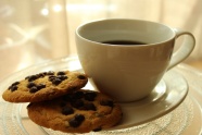 咖啡饼干下午茶图片