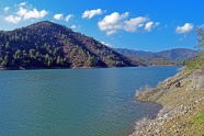 湖泊水库风景图片