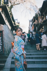 街拍日本和服美女图片