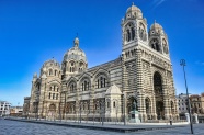 马赛大教堂建筑图片