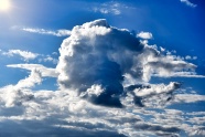 天空云团背景图片