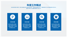 简约线条工作总结年终总结计划PPT模板
