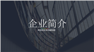 欧美企业宣传公司简介计划书PPT模板