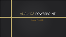 年度回顾分析总结PPT模板